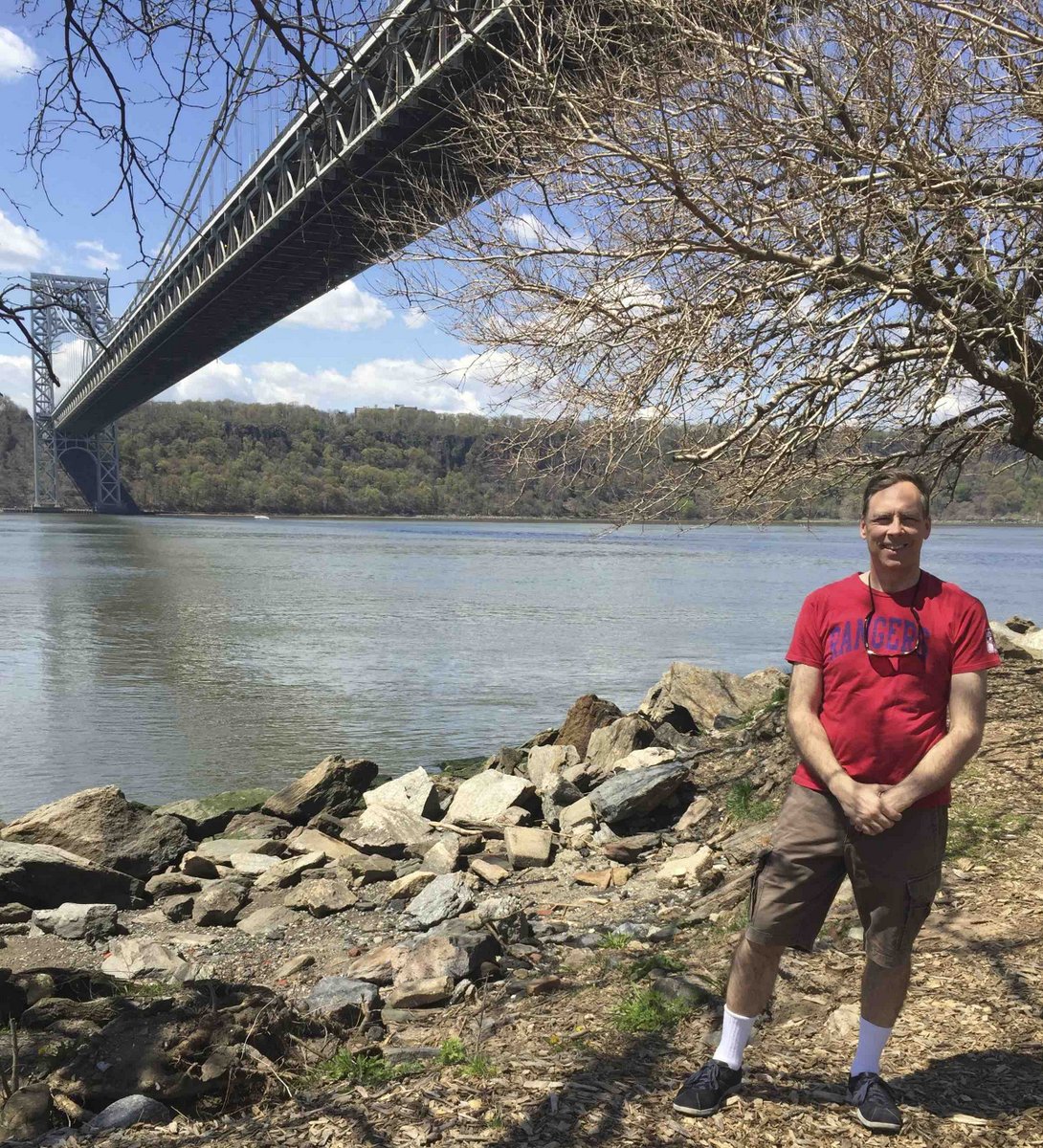 Greg Healy and George Washington Bridge